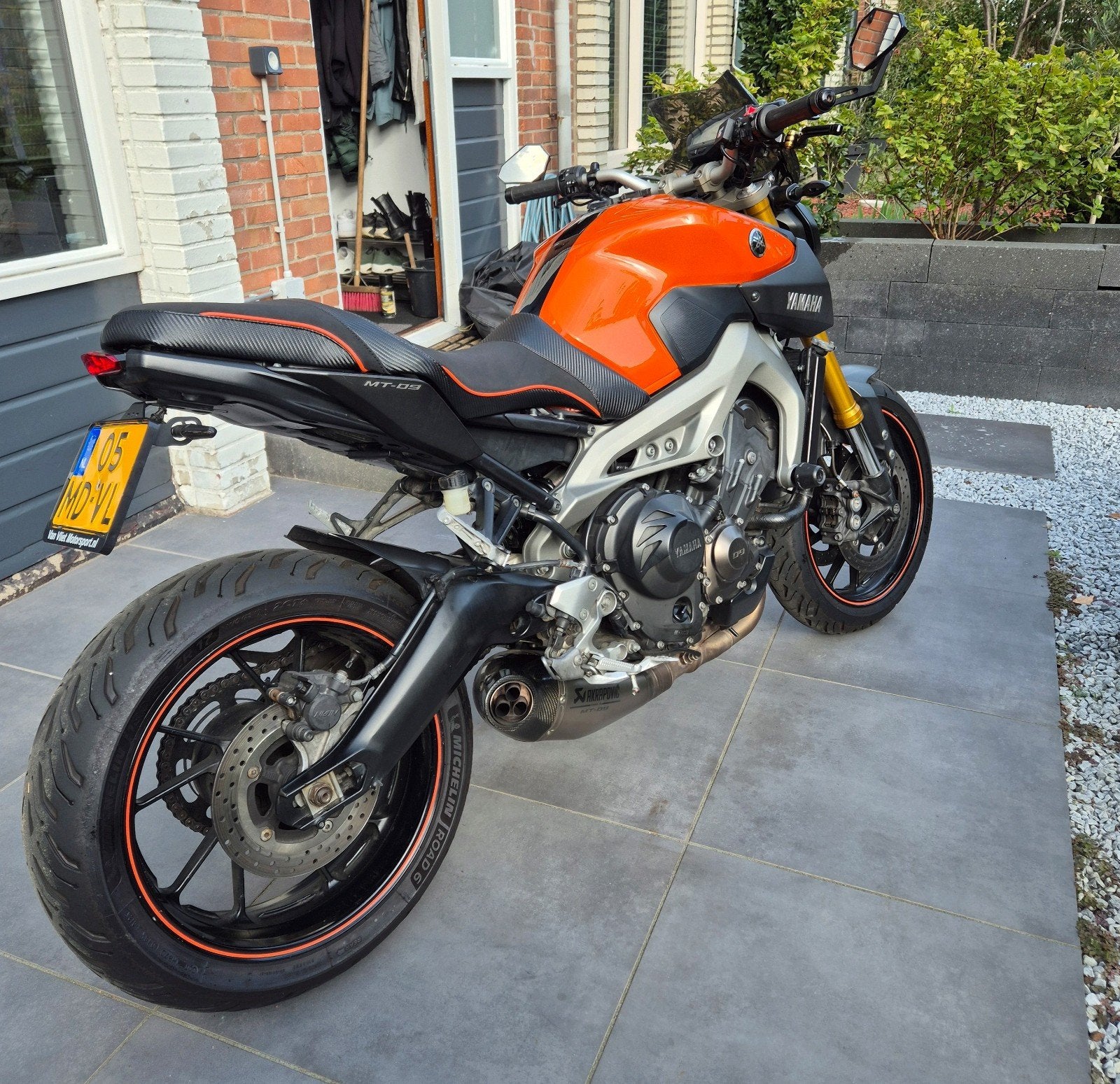 Yamaha MT-09 met Hyperpro, Akraprovic en meer opties, Motorrijbewijs A, Gebruikt, 3 cilinders, Particulier