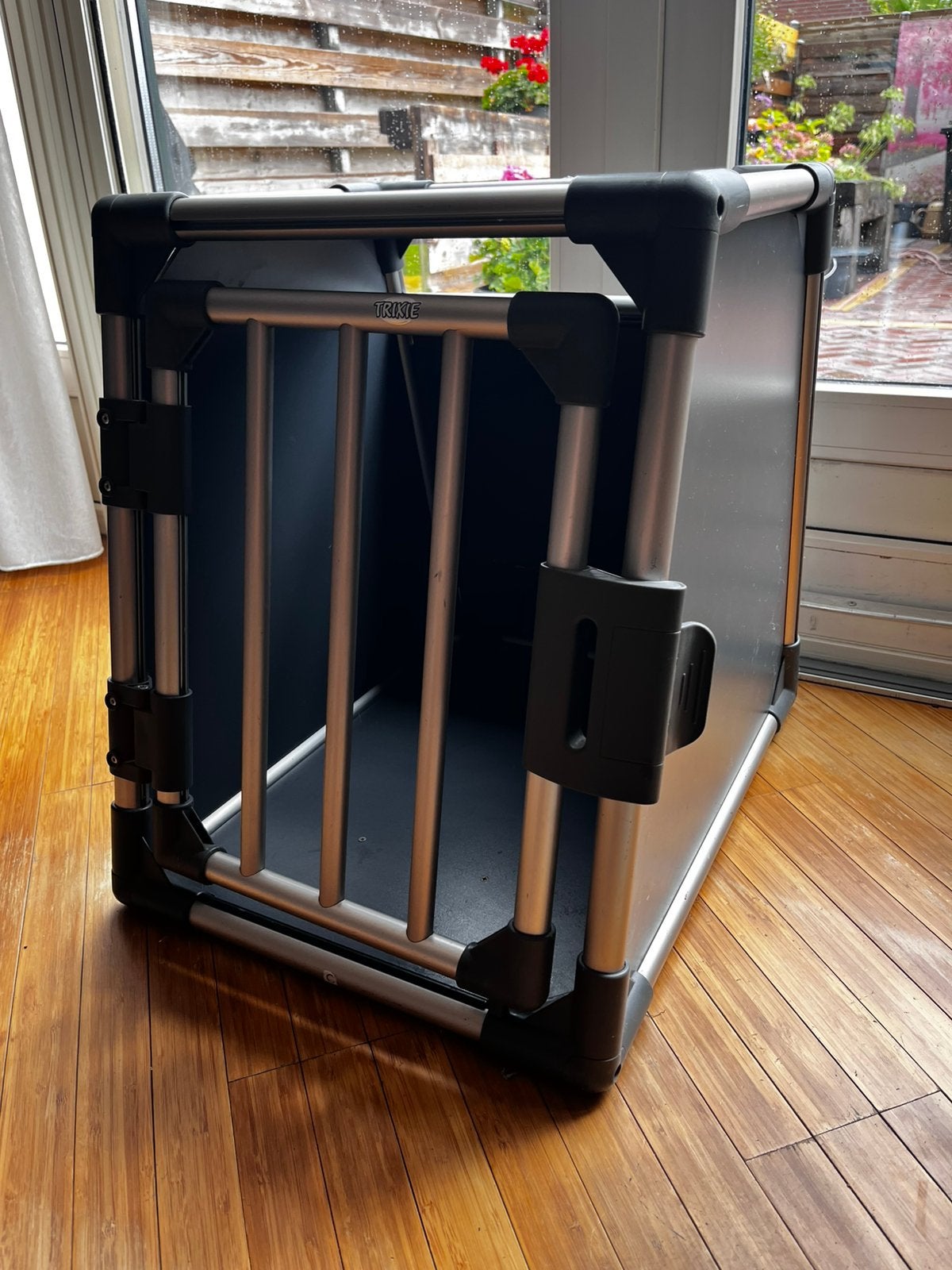 Hondenbench autobench Trixie maat S, Dieren en Toebehoren, Ophalen, Gebruikt