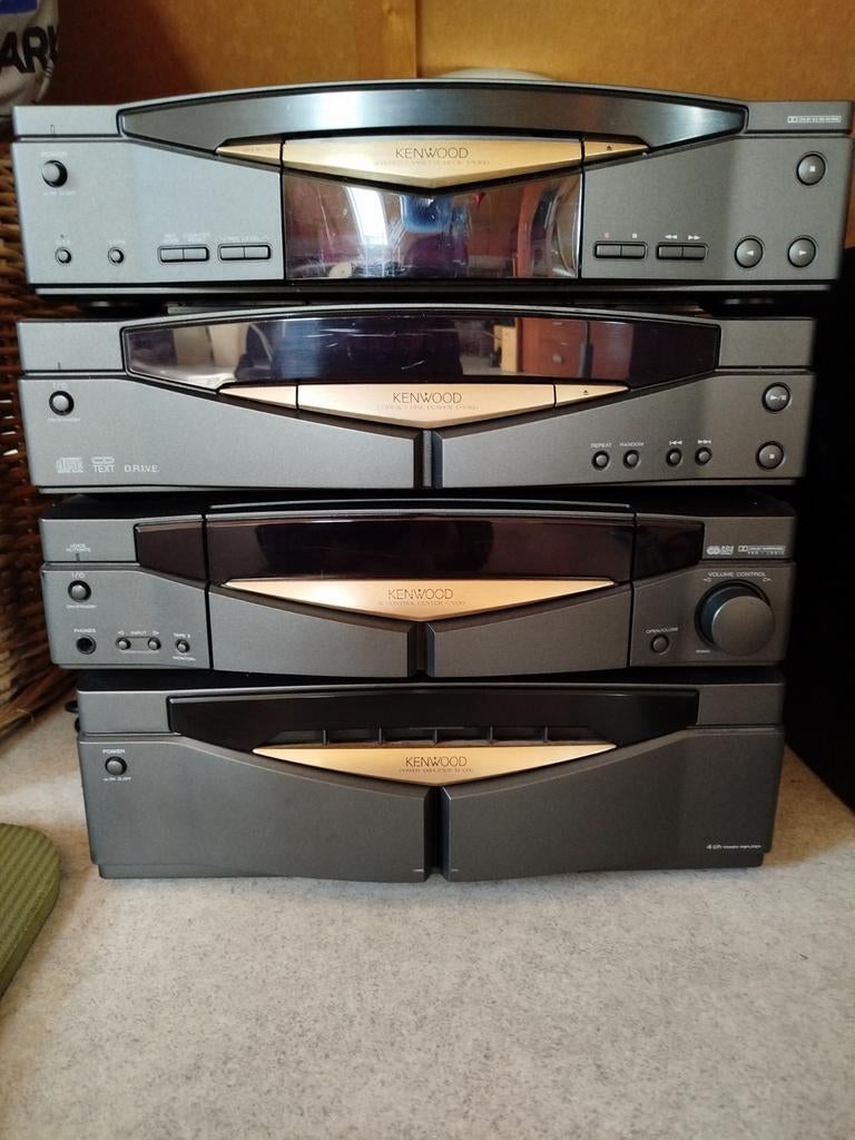 Kenwood Muziektoren Jaren '80 - Top Geluidskwaliteit, Audio, Tv en Foto, Stereo-sets, Gebruikt, Tuner of Radio, Losse componenten
