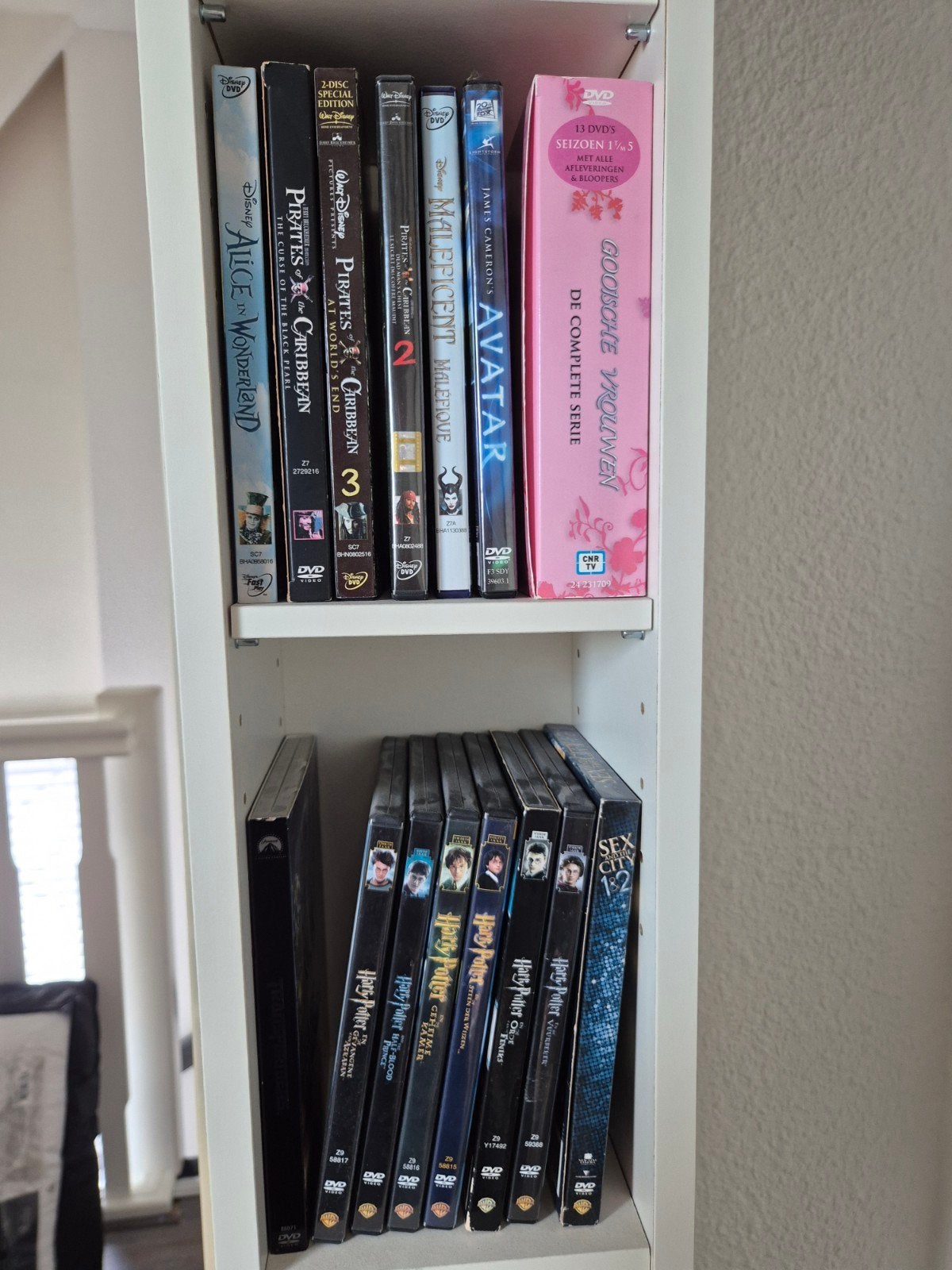 Dvds., Alle leeftijden, Ophalen, Zo goed als nieuw