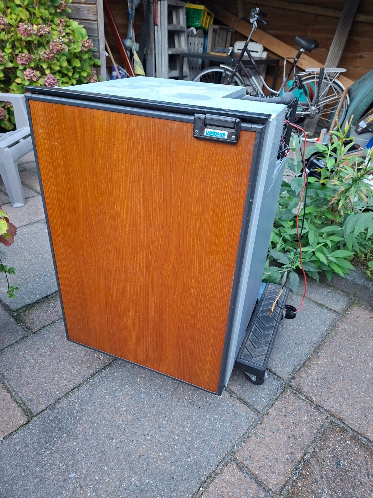 Isotherm Indel Compressor Koelkast 12/24V, Gebruikt, 100 tot 150 liter, 45 tot 60 cm, Met vriesvak