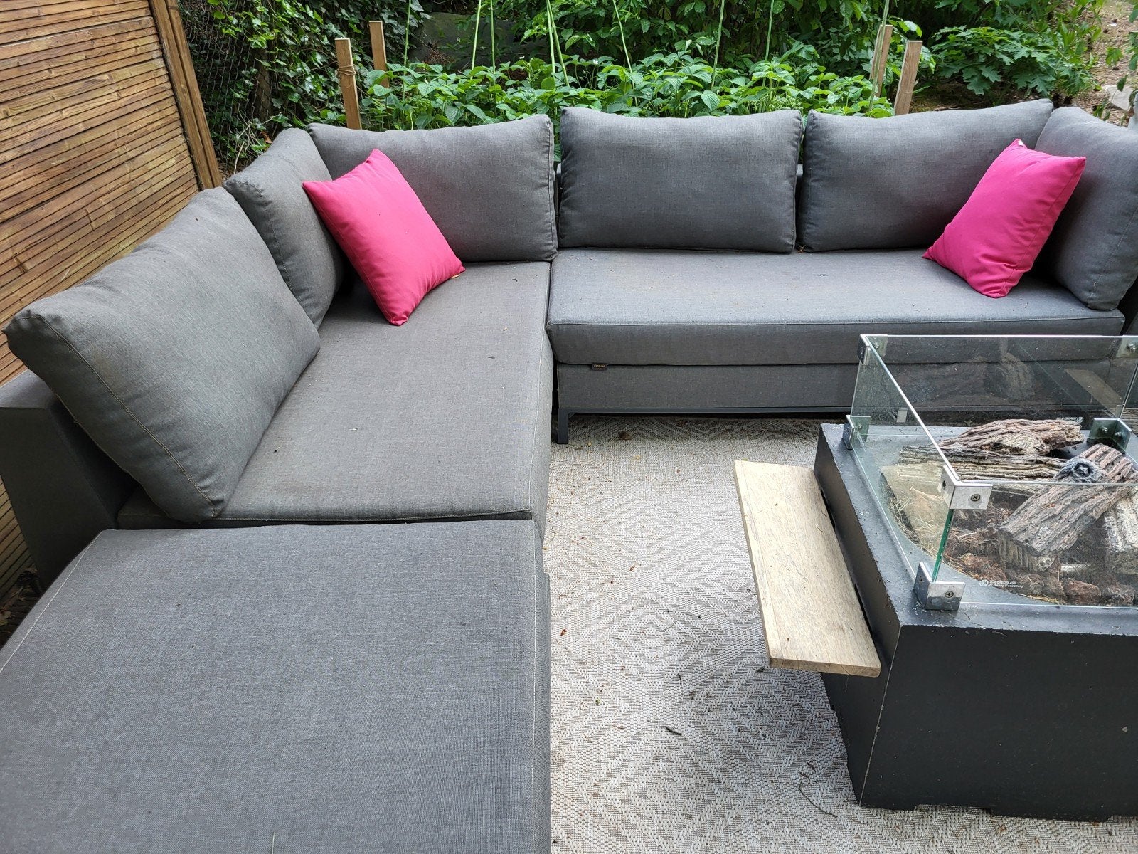Exotan All Weather Loungeset - Zo goed als nieuw, Tuin en Terras, Ophalen, Bank, Zo goed als nieuw, Loungeset