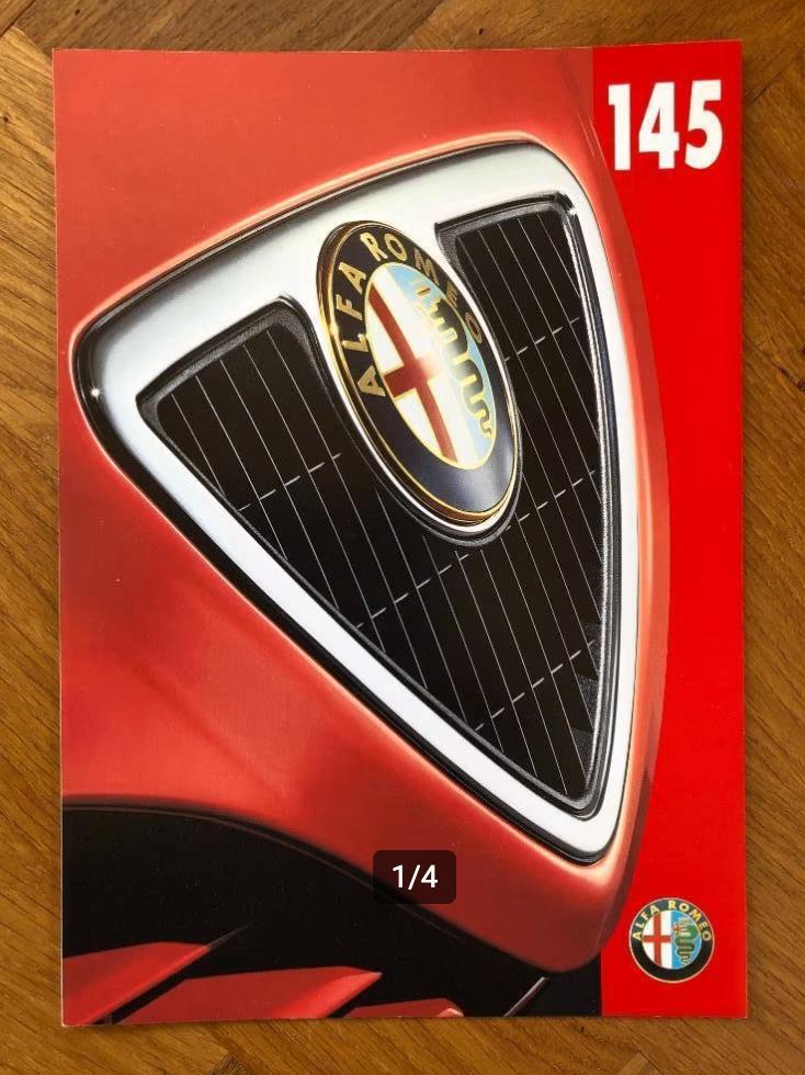 Alfa Romeo 145 folder 1997, Alfa Romeo, Nieuw, Ophalen of Verzenden, Alfa Romeo