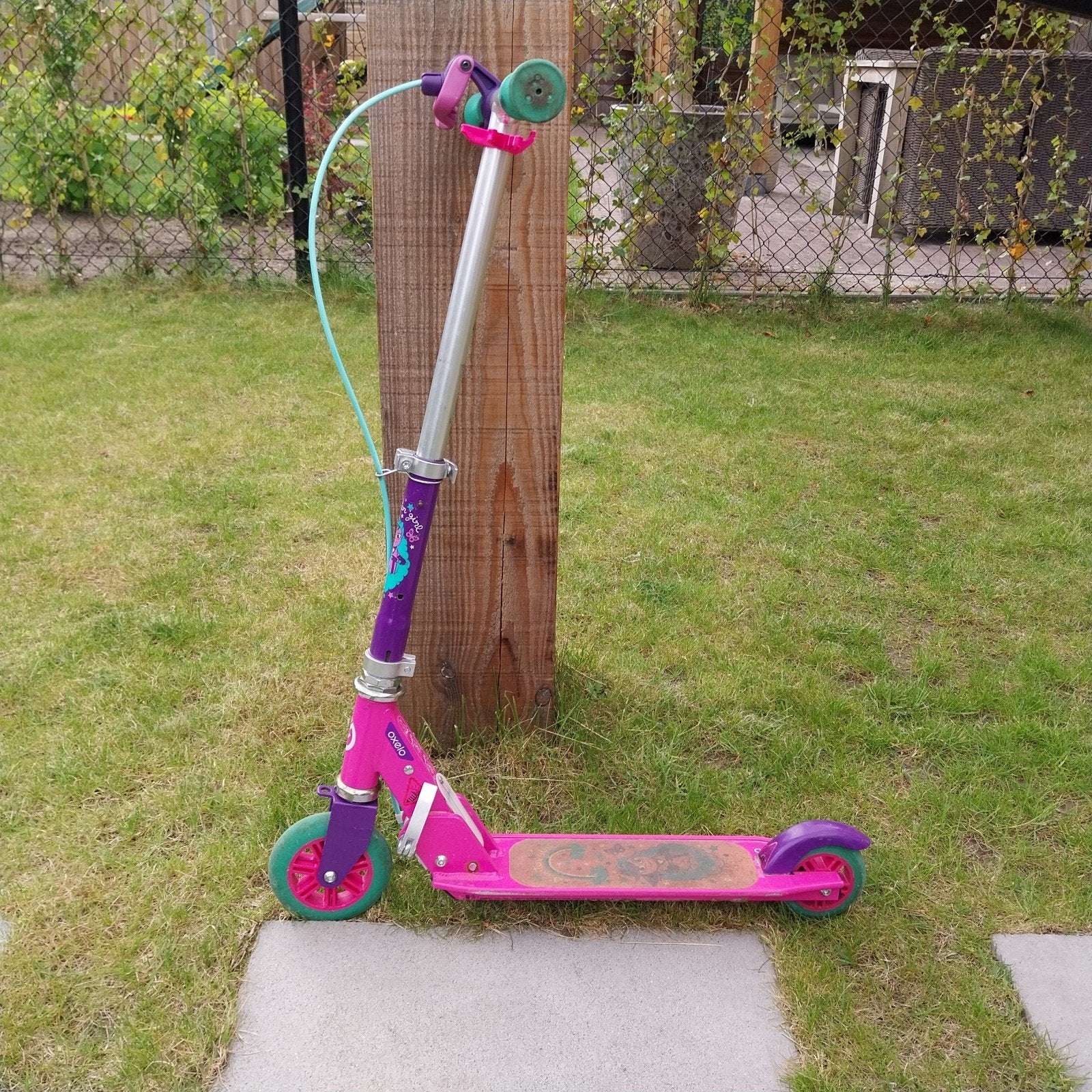 Oxelo kinderstep roze/paars - Gebruikt, Fietsen en Brommers, Steps, Ophalen, Gebruikt, Gewone step, Oxelo