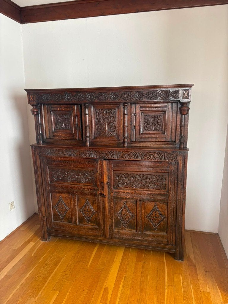 Antieke Buffet kast, Antiek en Kunst, Ophalen