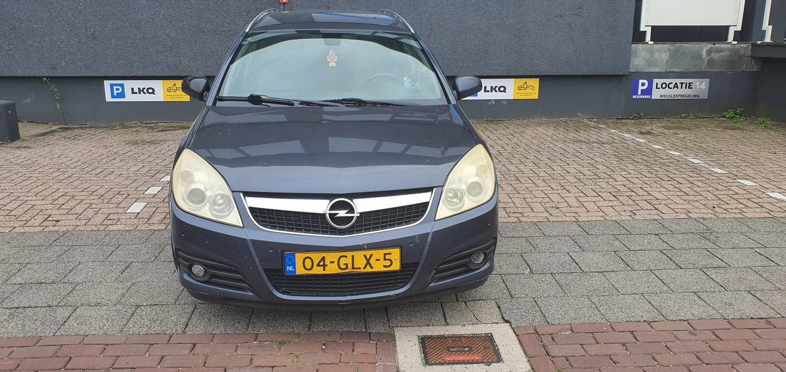 Opel Vectra 1.8 16V St.wgn 2008 Grijs, Auto's, Opel, Zwart, 4 cilinders, 1796 cc, Vectra