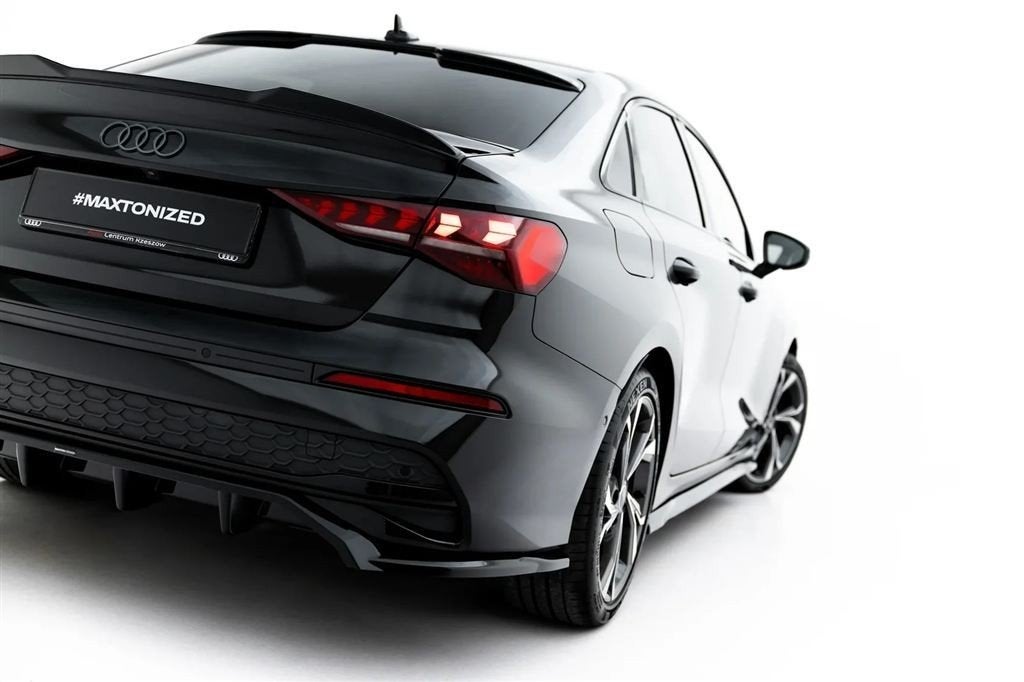 Maxton Design Audi A3 Sedan 8Y Facelift Rear Splitter Vertic, Verzenden, Automotive Parts, A.parts@hotmail.nl, Trasmolenlaan 12 3447 GZ Woerden
