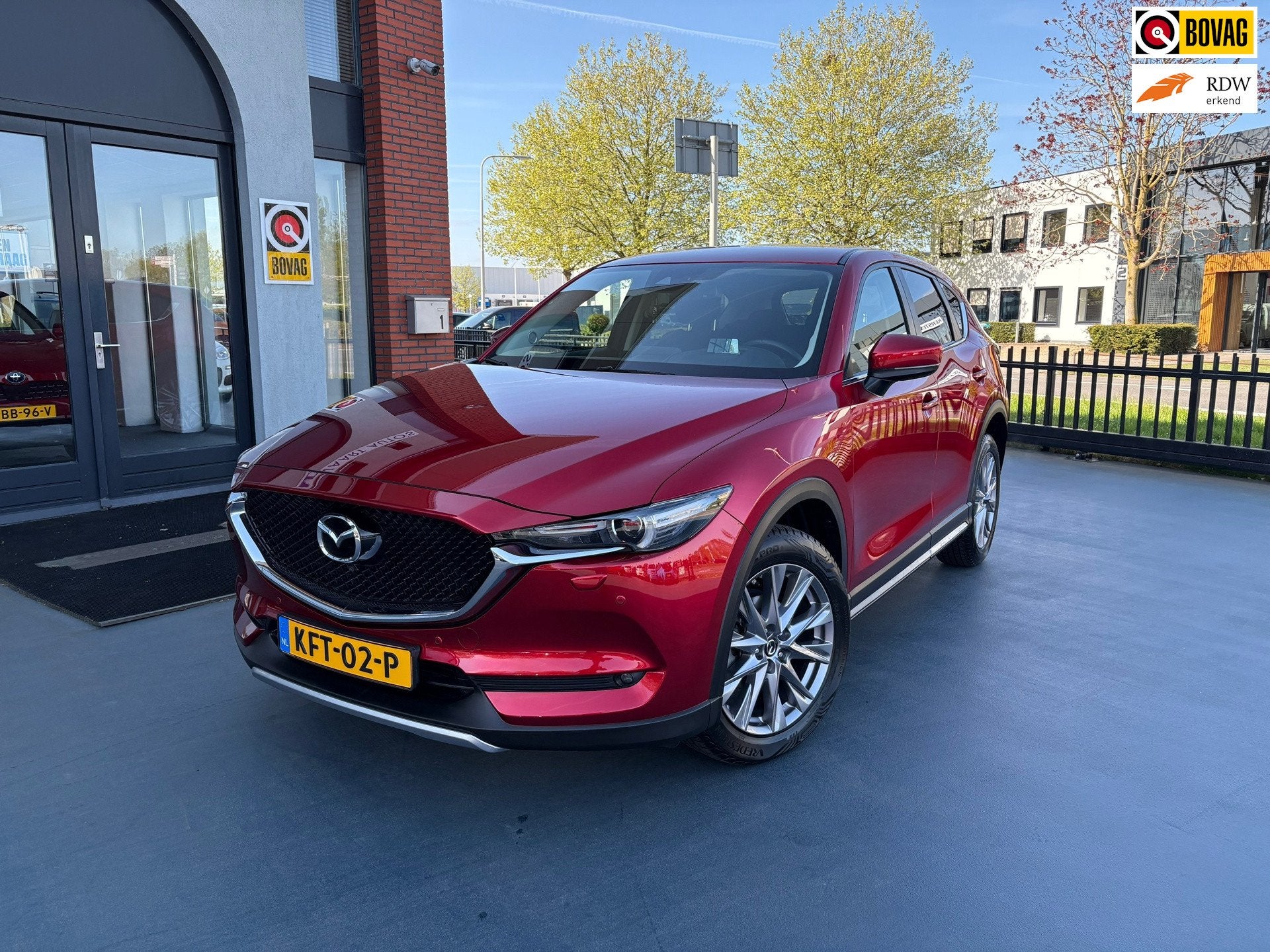 Mazda CX-5 2.5 SkyActiv-G 194 Luxury AUTOMAAT LMV, Auto's, Euro 6, 4 cilinders, 2000 kg, Leder