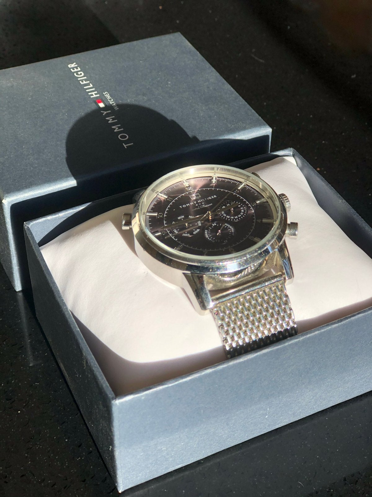 Tommy Hilfiger Horloge, Sieraden, Tassen en Uiterlijk, Horloges | Heren, Staal, Staal, Polshorloge, Zo goed als nieuw