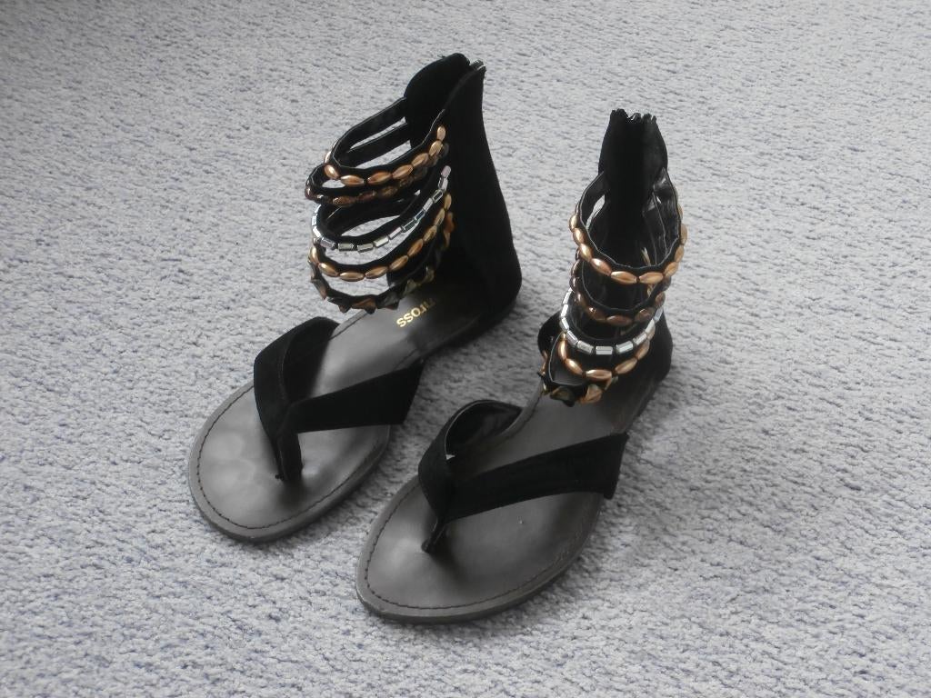 Nieuwe  Dames  Sandalen  Maat 38   voor  €  9,95, Zwart, Nieuw, Sandalen of Muiltjes, Ophalen of Verzenden