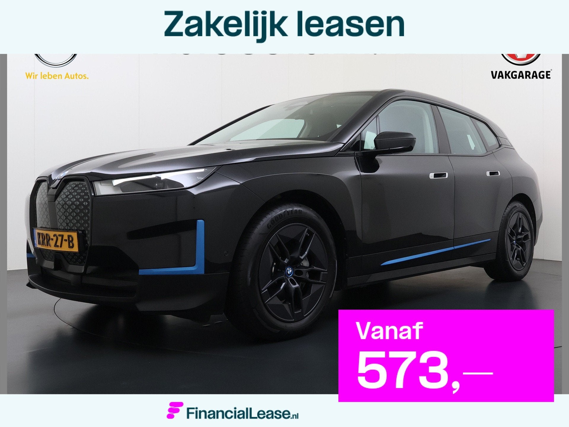 BMW iX xDrive40 327PK Executive SOH 99% Trekhaak 4-Zone Ecc, Automaat, Dealer onderhouden, Gebruikt, 24 min