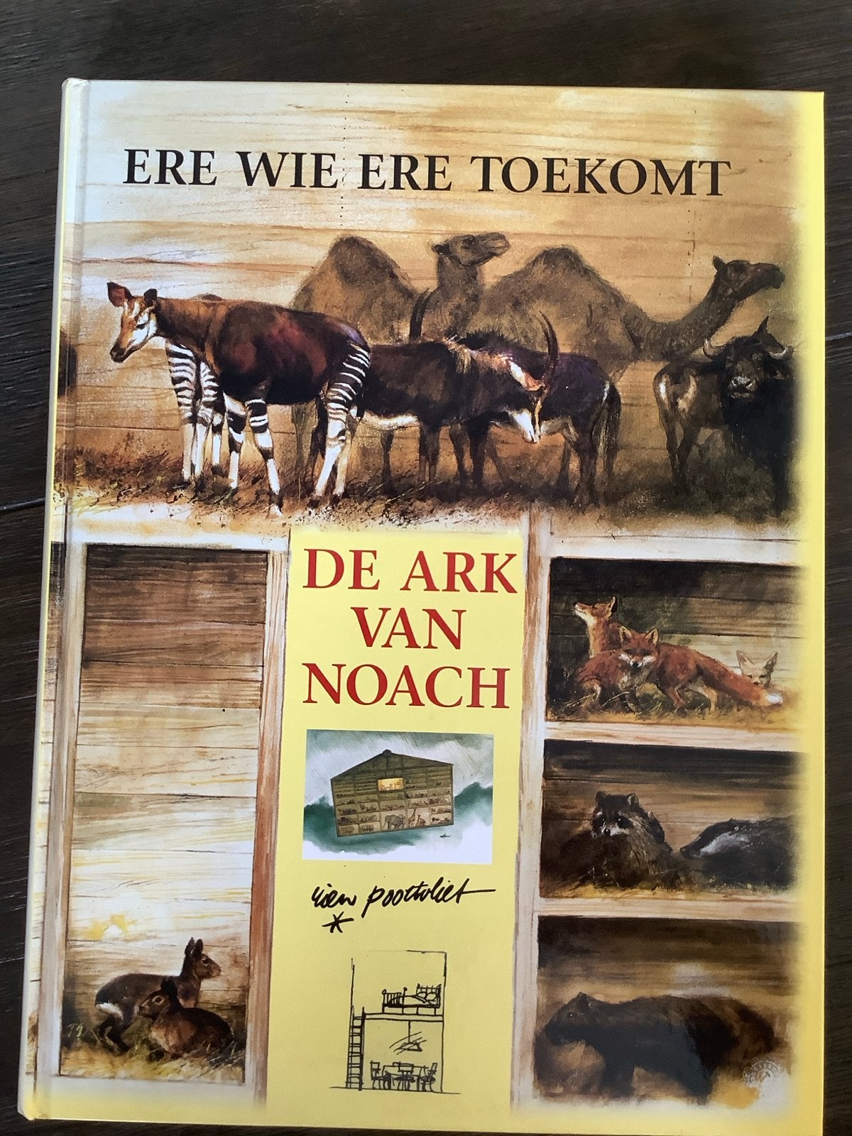 Ere wie ere toekomt: De Ark van Noach - Rien Poortvliet, Boeken, Ophalen of Verzenden, Zo goed als nieuw, Christendom | Protestants