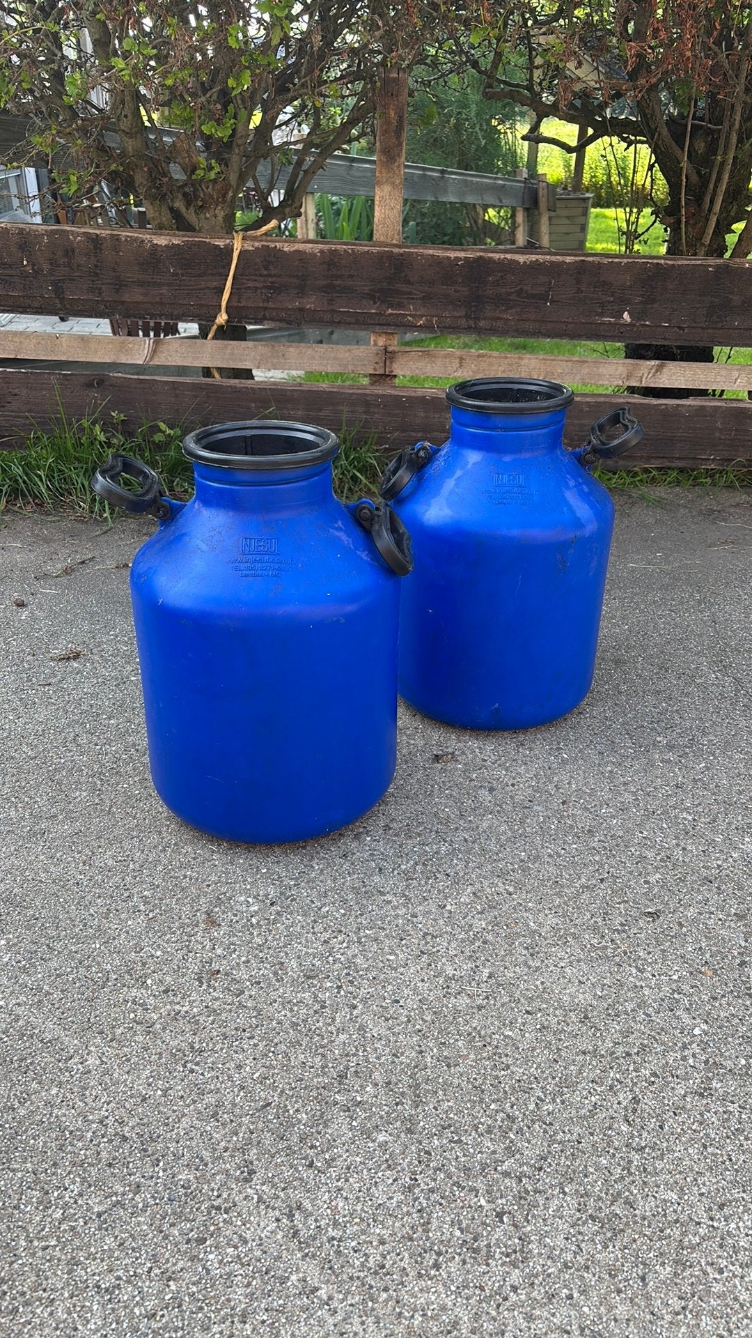Opslagvat 20 liter 8x, Ophalen
