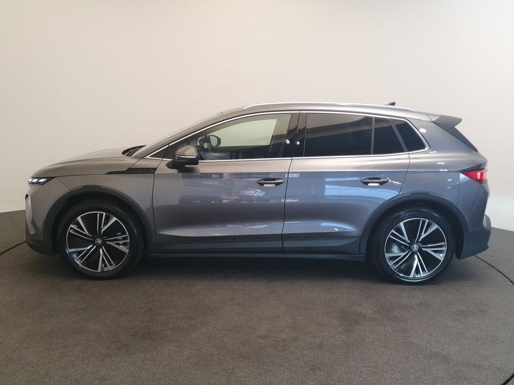 Skoda Elroq 85 Business Edition Matrix Led, 360 Camera, Cant, Auto's, Skoda, Automaat, 12 maanden, Zwart, Elroq