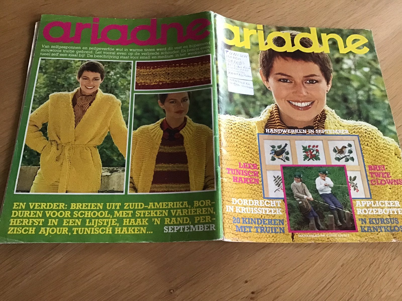 Ariadne wat ouder blad , stola,gordijnen haken breien en., Ophalen of Verzenden, Zo goed als nieuw