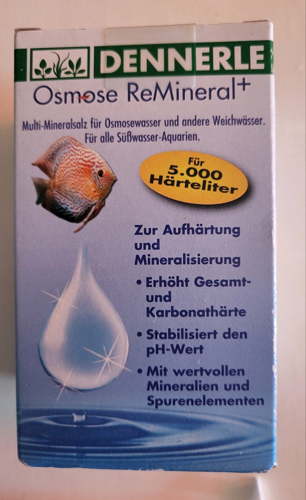 Dennerle osmose remineral+ 250g. nieuw, Ophalen, Nieuw