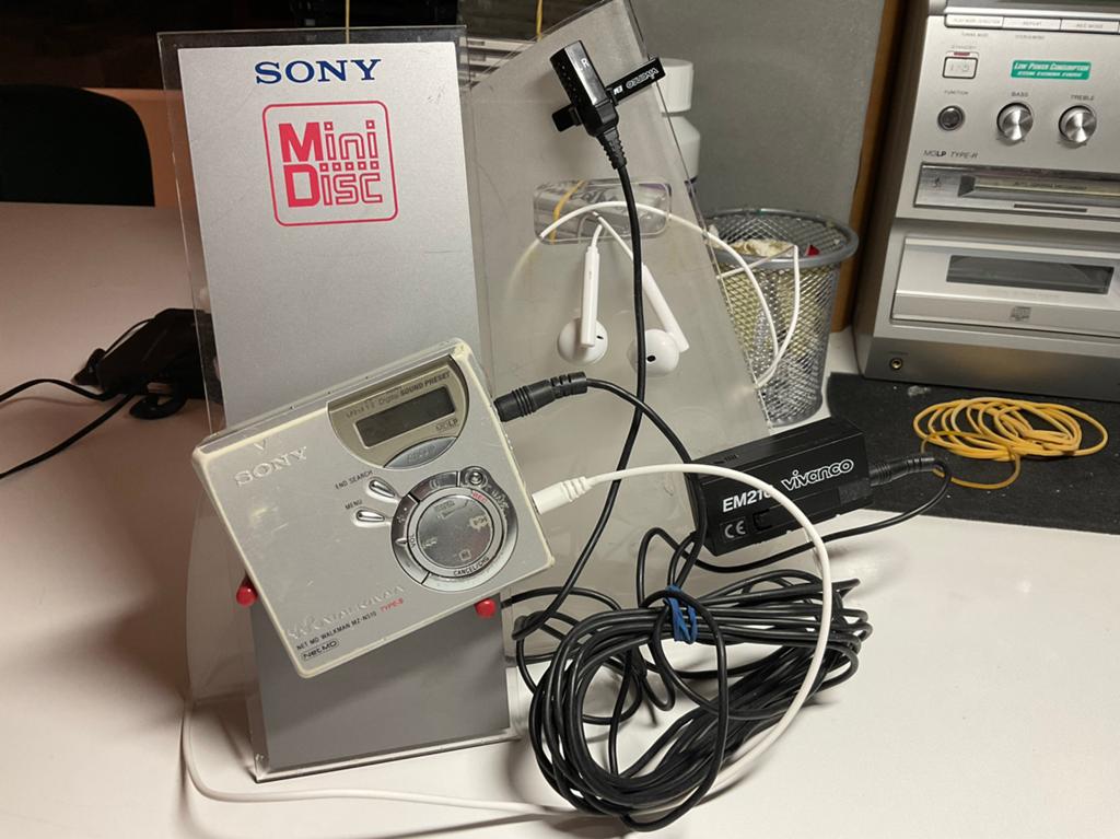 Minidiscspeler SONY NED MD.  MZ-510 TYPE-S. LP2-4  MDLP, Ophalen of Verzenden