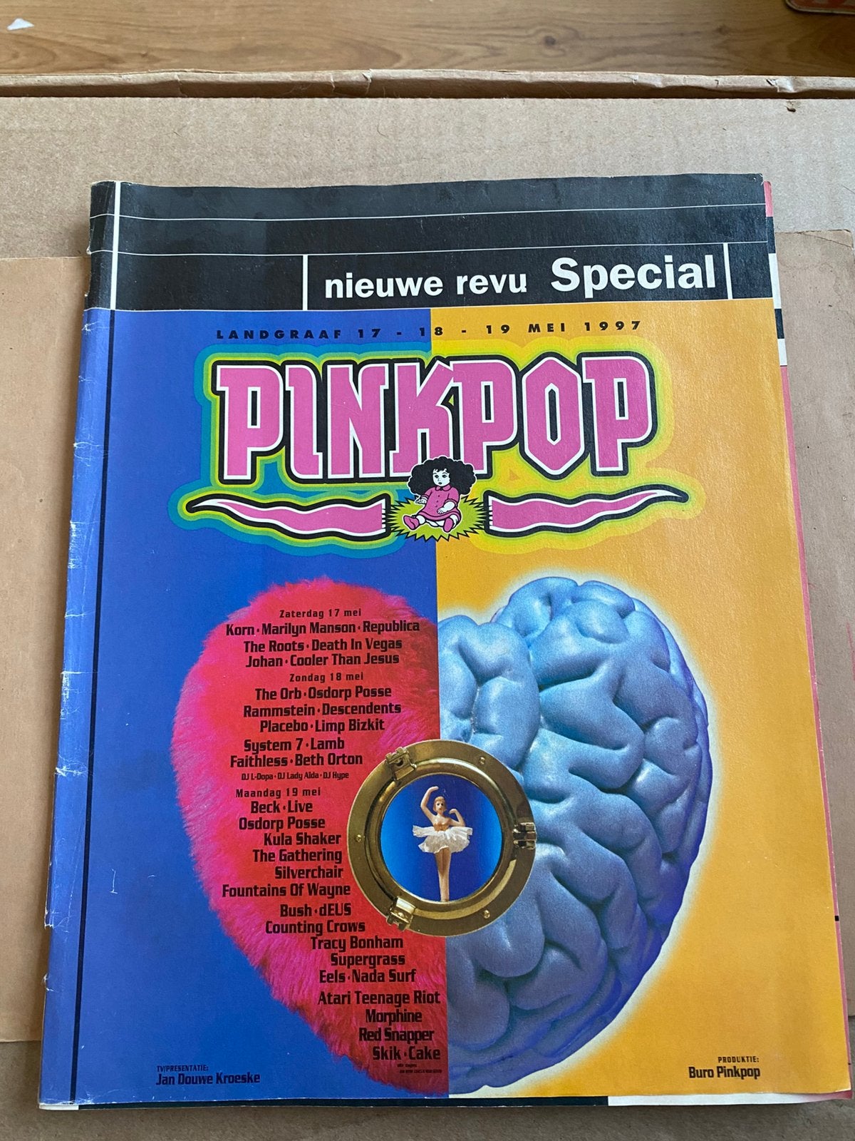 PINKPOP Nieuwe Revu Special 1997. Zie foto., Ophalen of Verzenden, Gelezen, Algemeen