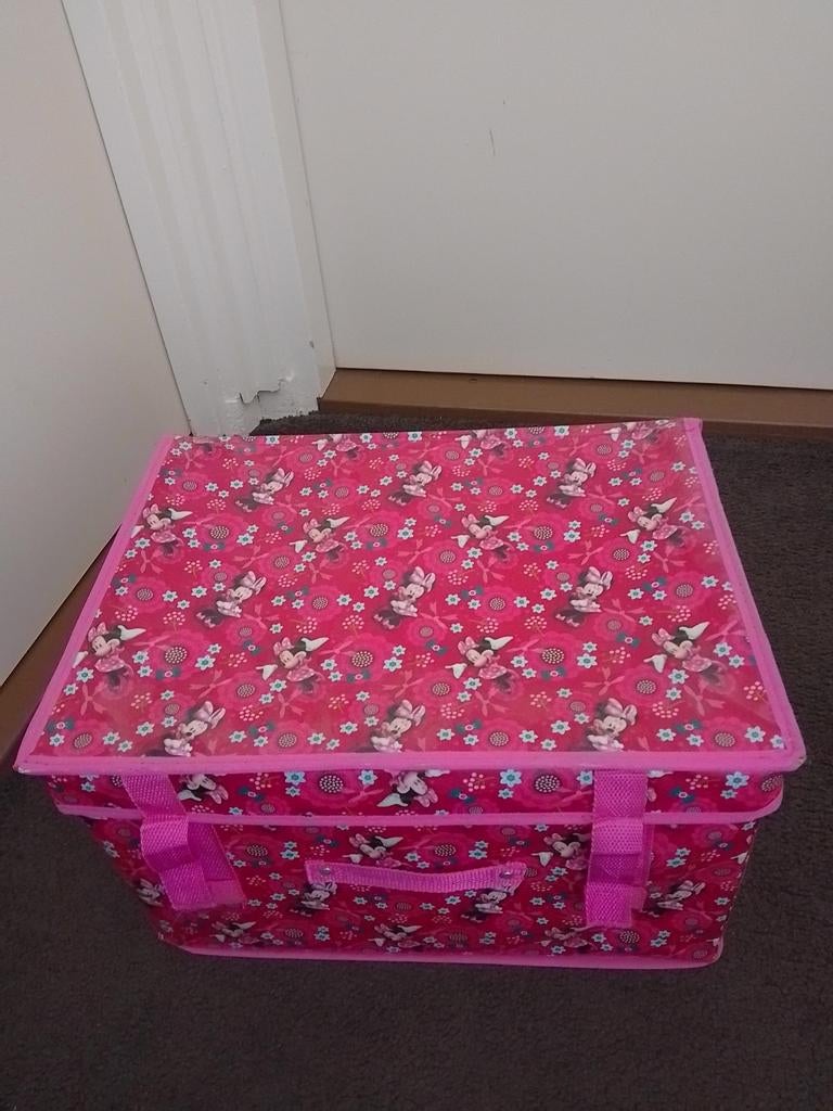 Opbergbox / opbergdoos minie mouse meisjes disney, Ophalen, Zo goed als nieuw, Overige typen