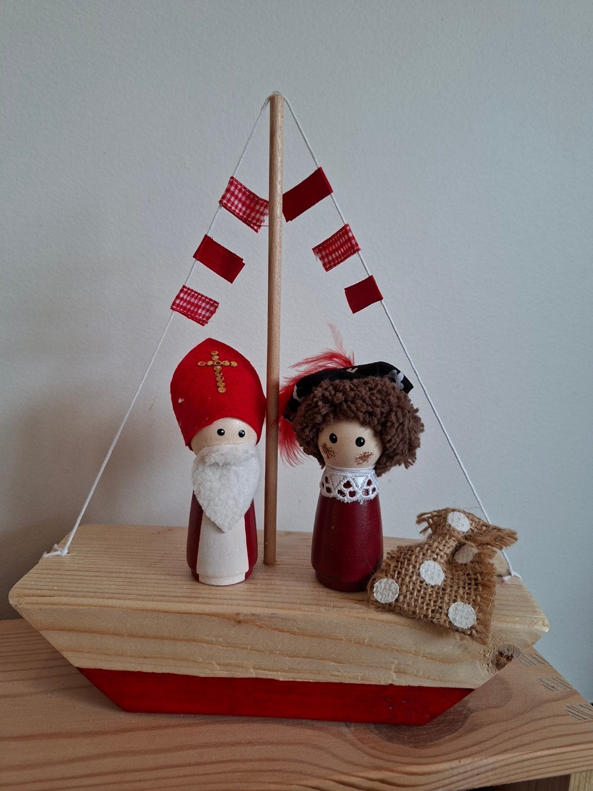 Sint en Piet op de boot, Diversen, Ophalen of Verzenden, Nieuw