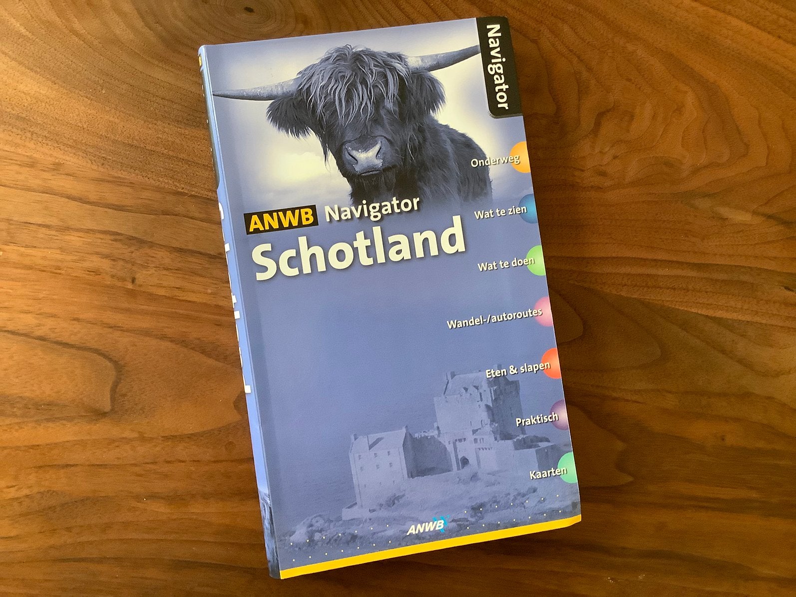 Schotland 342pg ANWB navigator reisgids oa Edinburgh, Europa, Ophalen of Verzenden, Zo goed als nieuw, Reisgids of -boek