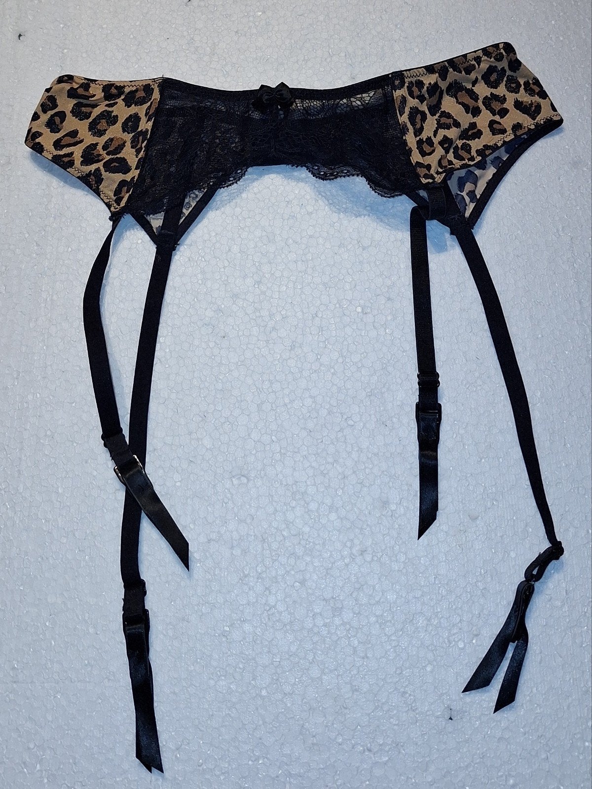Sexy jarretel met tijger-print van Hunkemöller maat M (38), Hunkemöller, Verzenden, Zwart, Overige typen