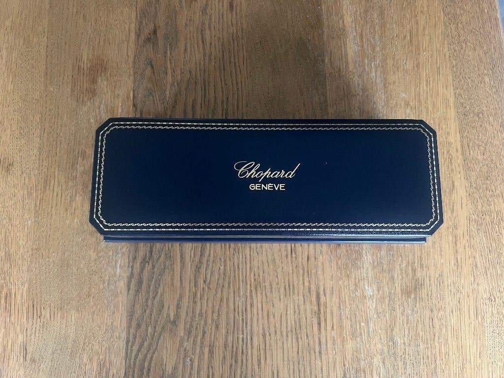 Chopard Leather Watch / Bracelet BOX Z ZigZag, Ophalen of Verzenden, Nieuw, Blauw, Leer