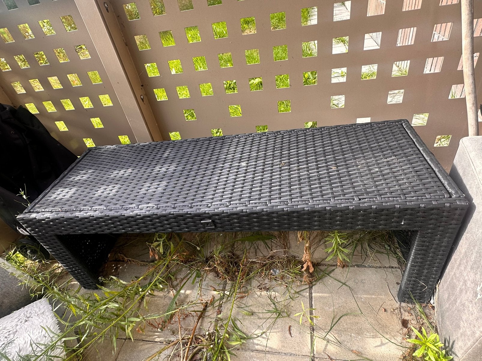 Tuintafel, Ophalen, Zo goed als nieuw, Rechthoekig