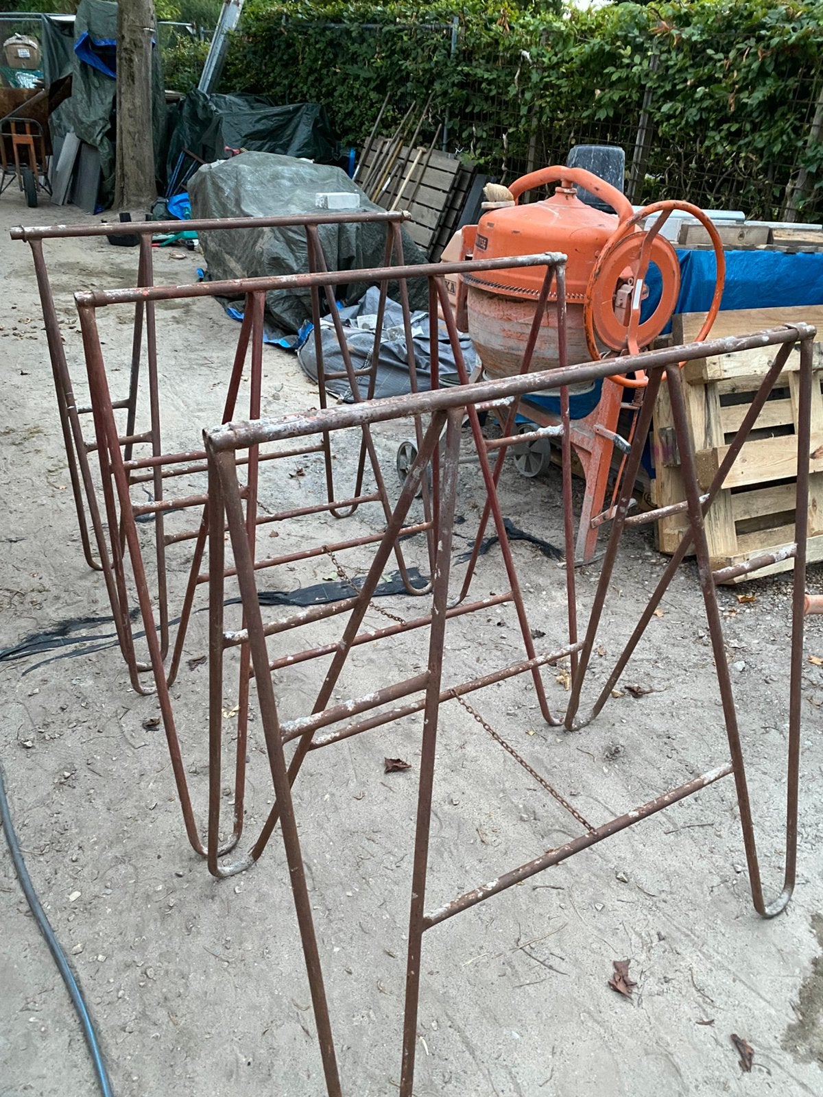 Metselschragen 3x hoog 1x middel 1x middel 2x klein, Ophalen, Gebruikt, Overige typen, Minder dan 2 meter