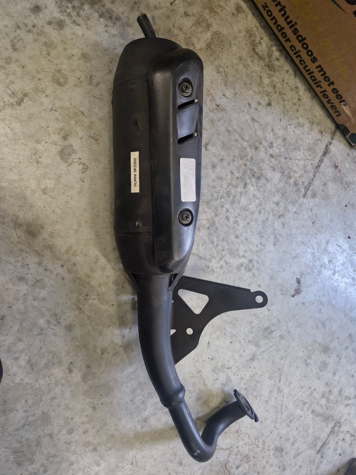 NOS Aprilia SR2000 Morini Uitlaat Jamarcol - Nieuw, Ophalen of Verzenden