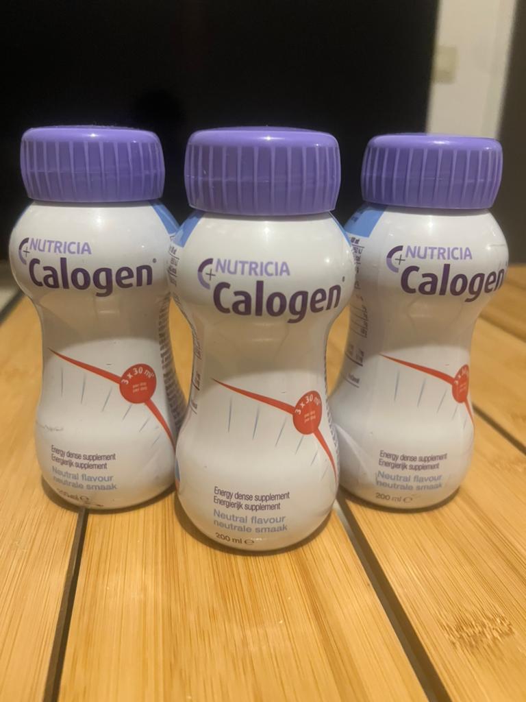 Nutricia Calogen Energierijk Supplement Neutrale Smaak, Ophalen of Verzenden, Nieuw, Poeder of Drank