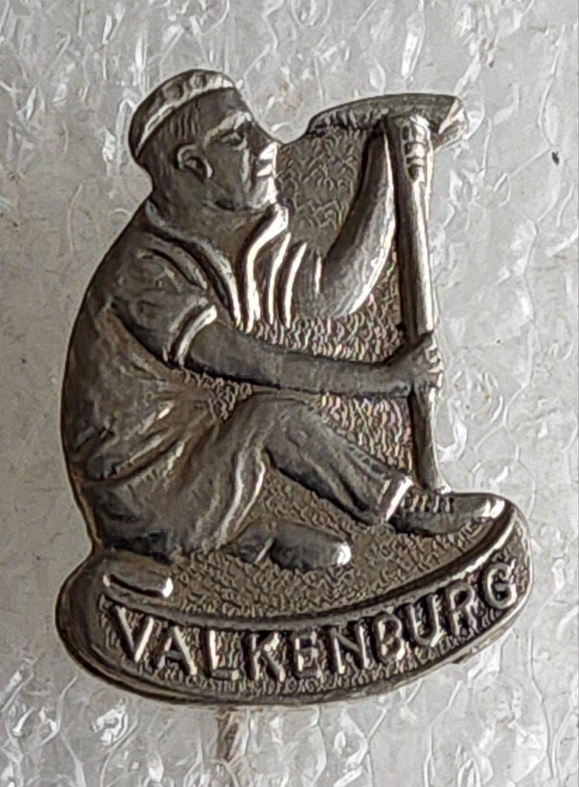 Vintage Speldje Valkenburg Mijnwerker, Ophalen of Verzenden, Gebruikt, Overige onderwerpen, Speldje of Pin