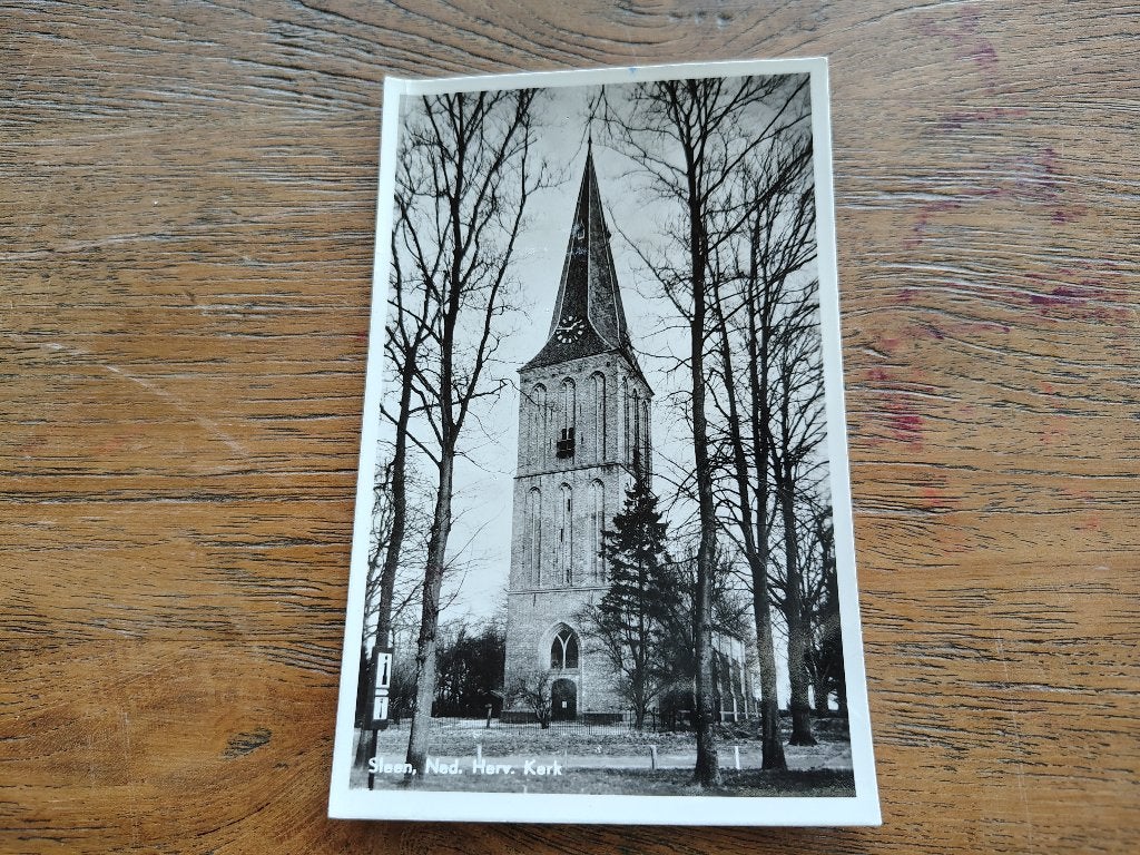 Sleen hervormde kerk, Ophalen of Verzenden, Ongelopen