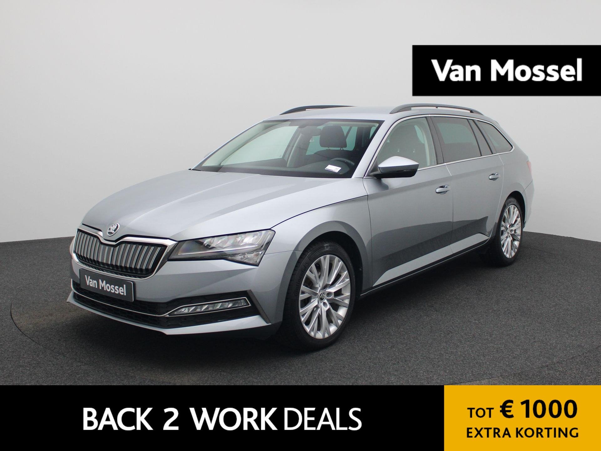 Skoda Superb Combi 1.4 TSI iV Sportline Business PHEV | NAVI, Auto's, 12 maanden, Gebruikt, 4 cilinders, Alcantara