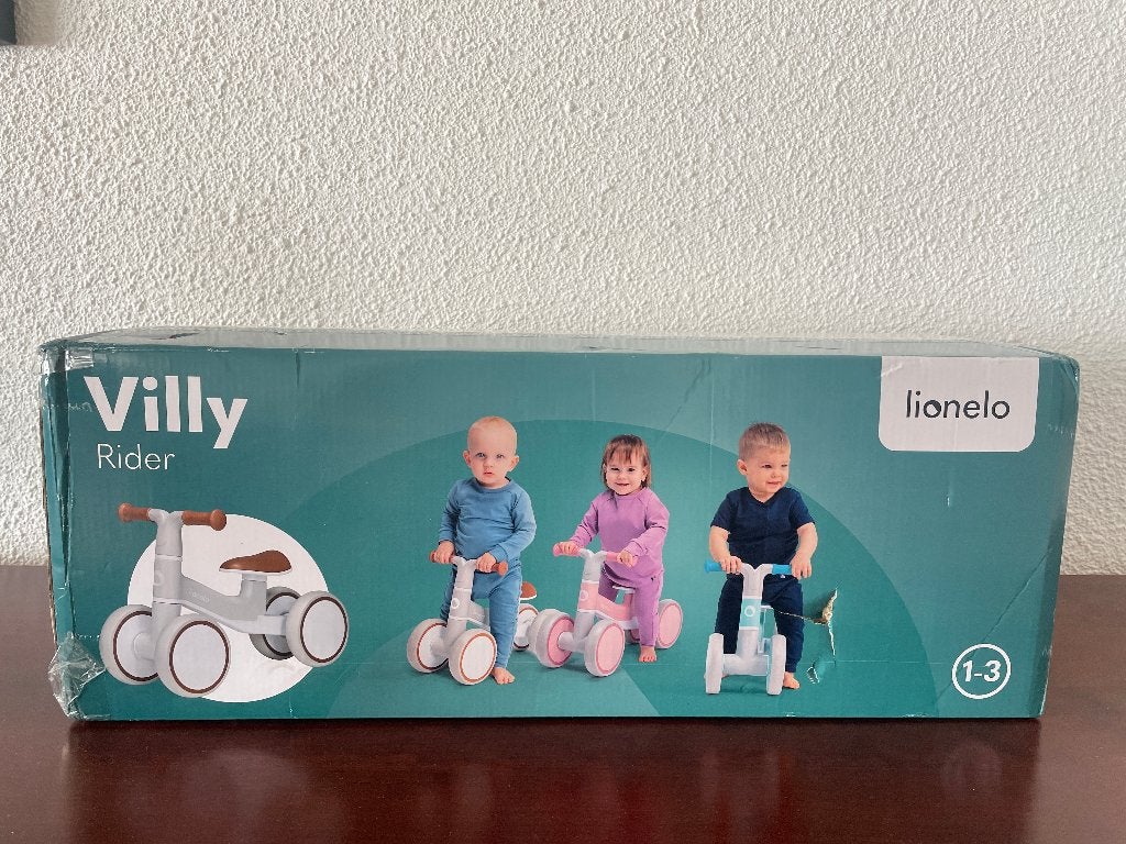 NIEUW LIONELO Villy eerste loopfiets vanaf 1 jaar, Ophalen of Verzenden, Nieuw, Loopfiets