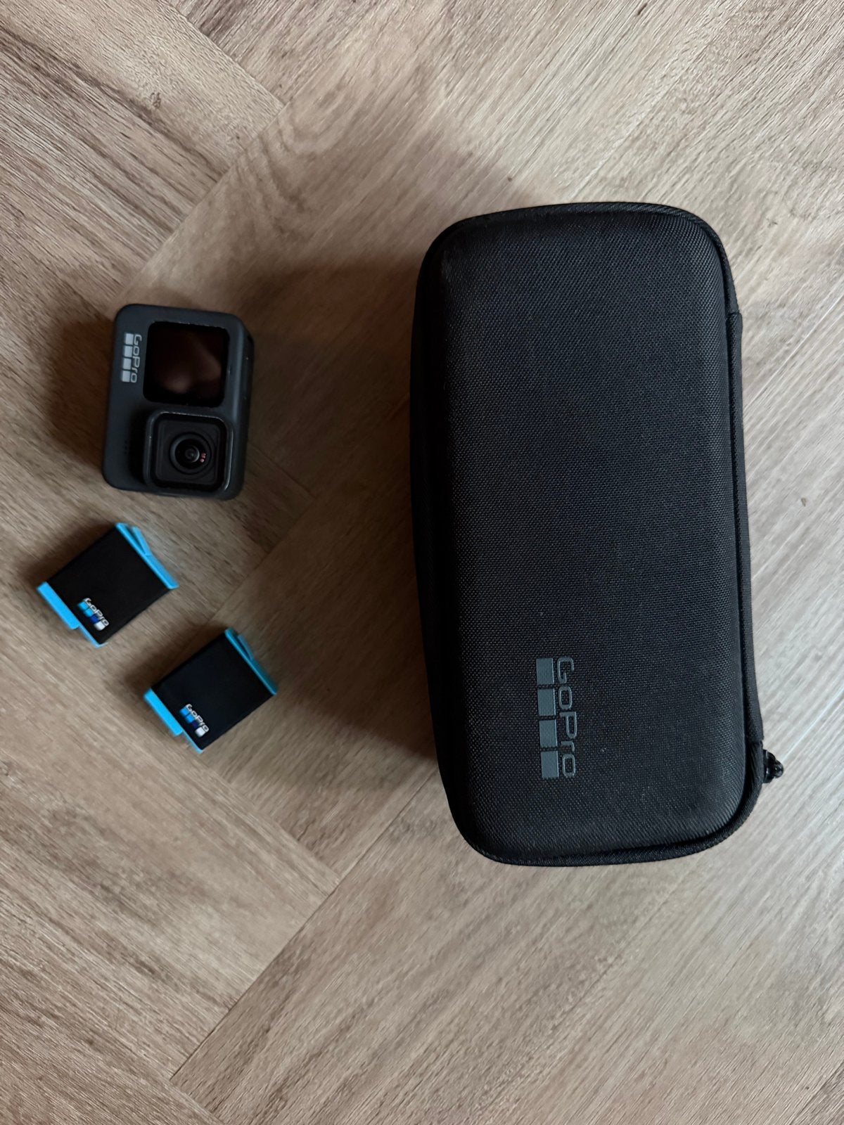 GoPro HERO9 Black met extra batterijen en hoes, Audio, Tv en Foto, Actiecamera's, Ophalen, Zo goed als nieuw, GoPro