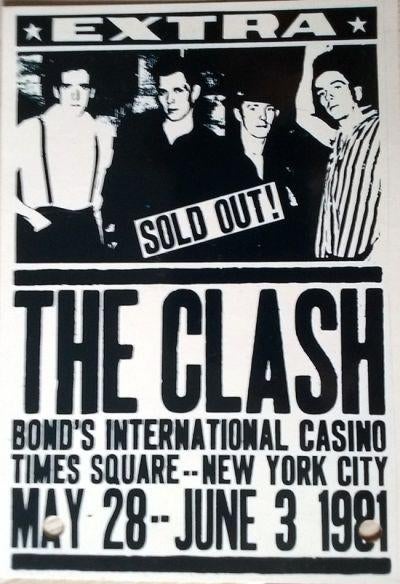 the Clash. Ansichtkaart., Ophalen of Verzenden, Artiest