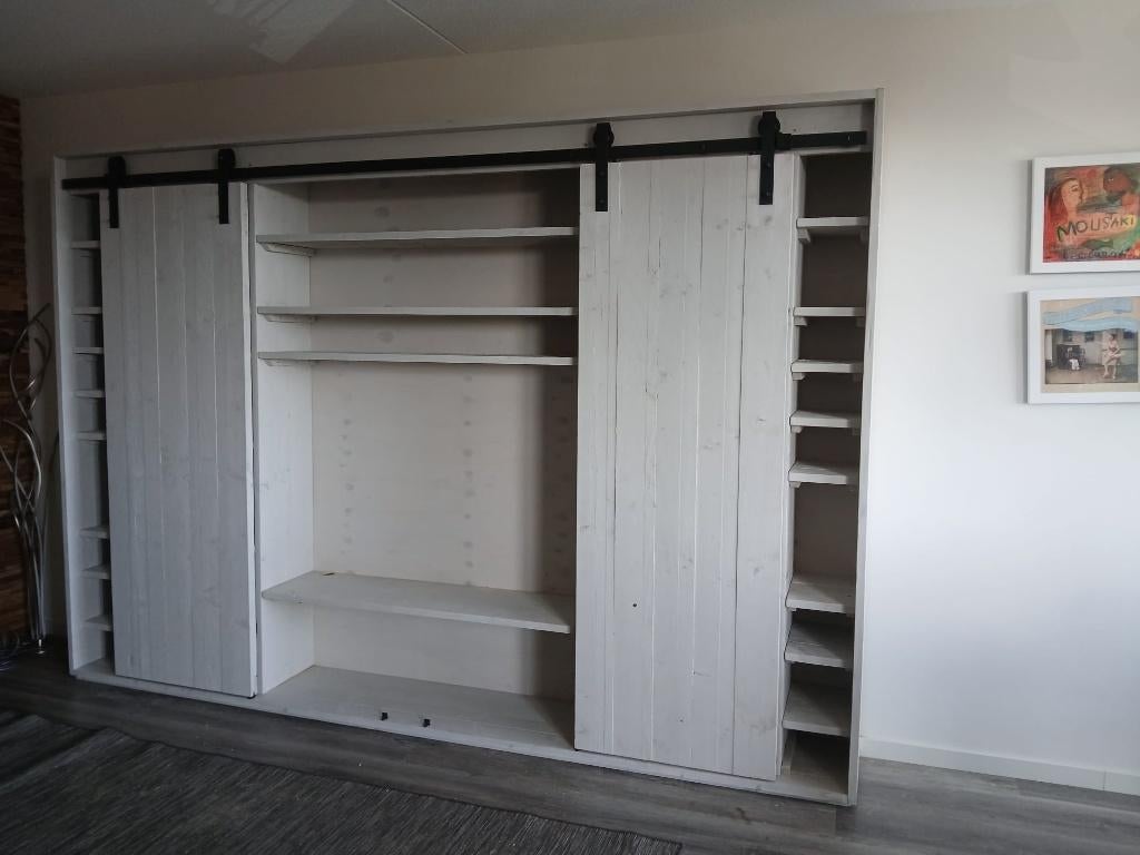 Kasten van steigerhout / ook maatwerk, Huis en Inrichting, Kasten | Kledingkasten, Met deur(en), Nieuw, 50 tot 100 cm, Landelijk