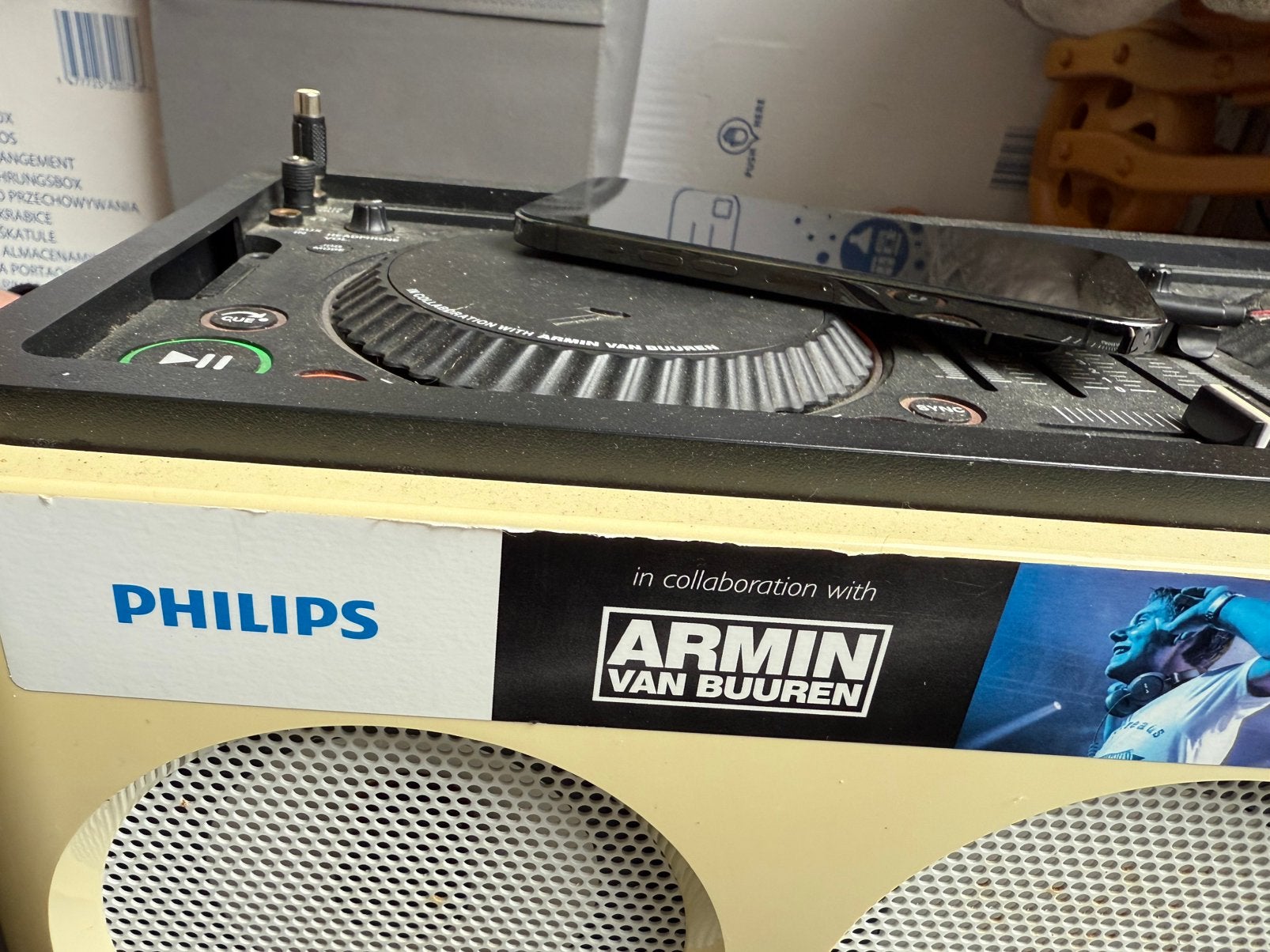 Phillips m1x dj set-armin van buuren, Audio, Tv en Foto, Luidsprekers, Ophalen, Gebruikt, Philips