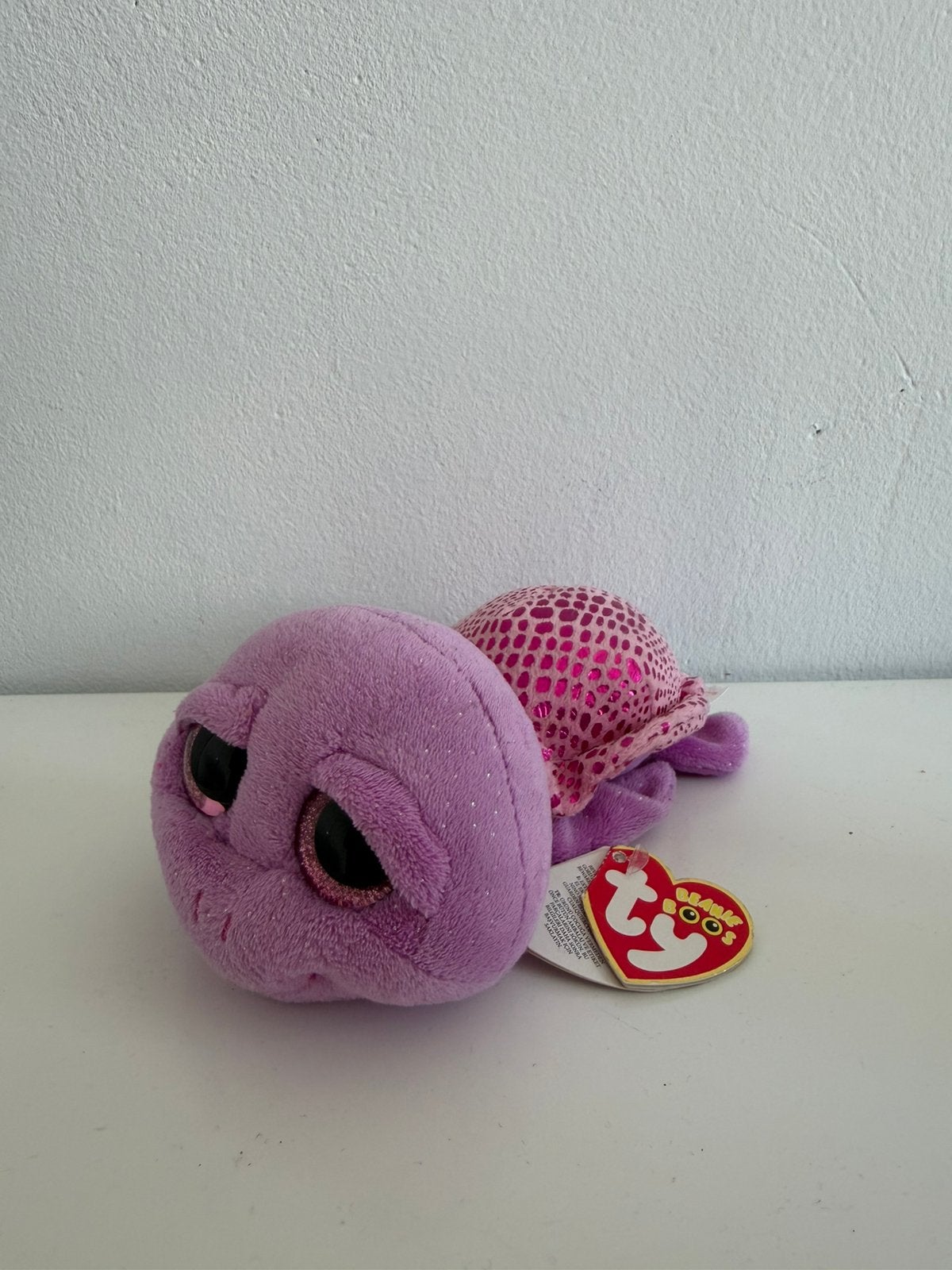 Ty beanie boo knuffel “Slow-Poke” 15cm, Paars, Overige karakters, Overige typen, Nieuw