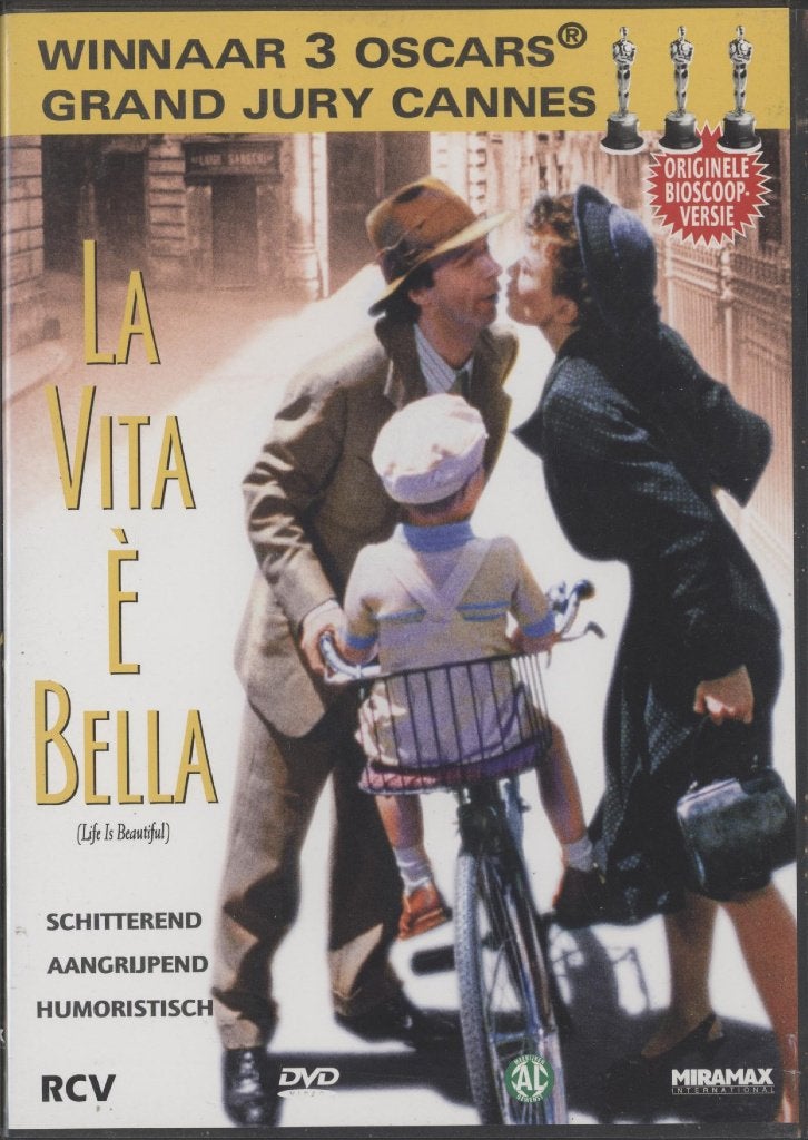 29) La Vita É Bella: met Roberto Benigni & Nicoletta Braschi, Gebruikt, Drama, Overige gebieden, Alle leeftijden