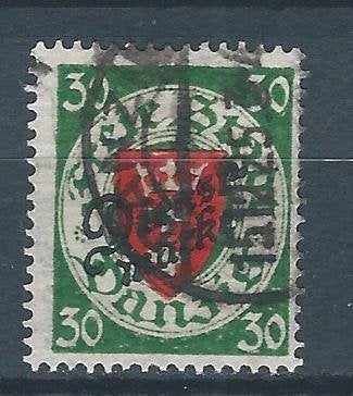 C857 – Duitsland - Danzig – Dienst MiNr 47 (gestempeld), Ophalen of Verzenden, Duitse Keizerrijk, Gestempeld