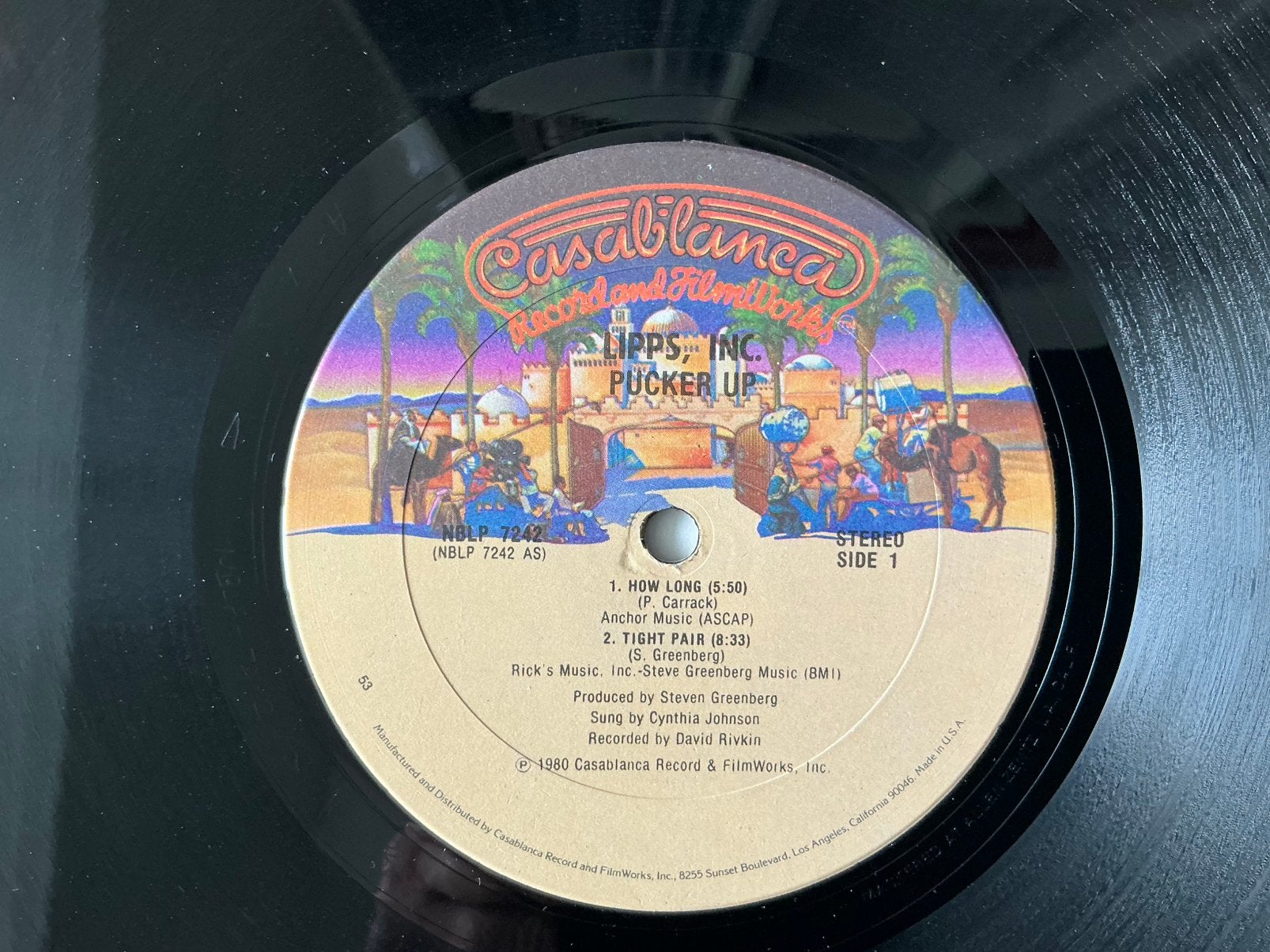 Lipps, Inc. – Pucker Up LP disco, Ophalen of Verzenden, Zo goed als nieuw, 12 inch, Disco