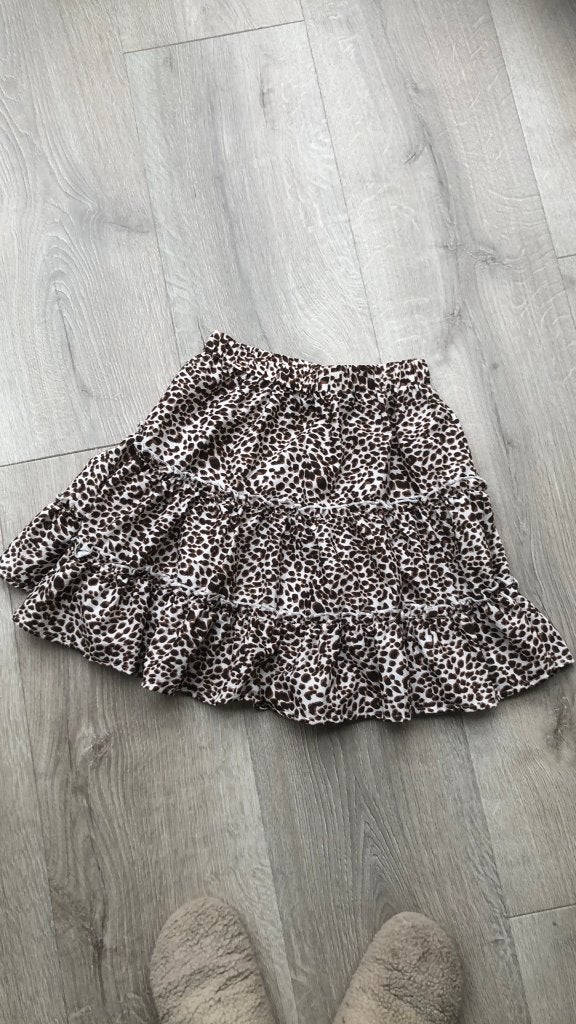 Panter Rokje maat 34/36 zgan, Kleding | Dames, Rokken, Bruin, Nieuw, Ophalen of Verzenden, Maat 34 (XS) of kleiner