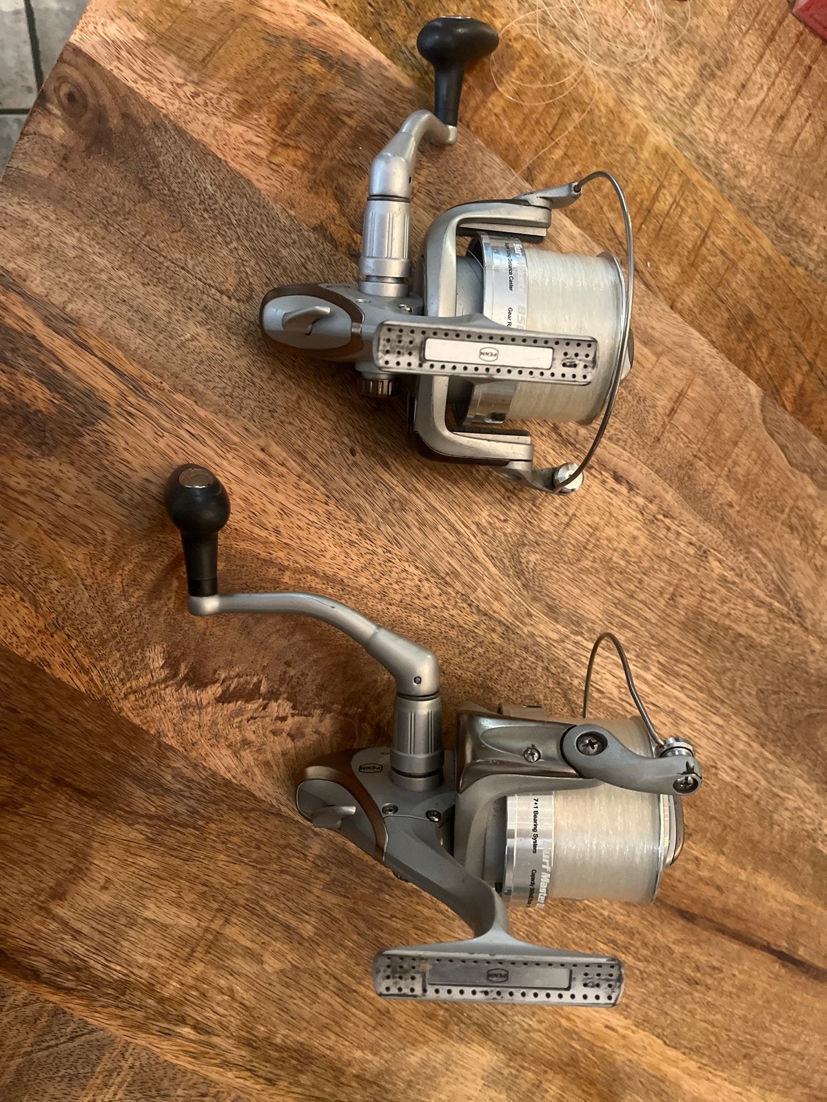 2x Penn Surfmaster 850 Molens - Zeemijlen, Watersport en Boten, Ophalen of Verzenden, Gebruikt, Molen