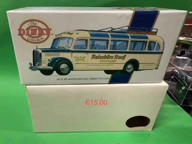 Dinky Collection 1950 Mercedes-Benz O-3500 modelbus, Adres onbekend, Mail@onbekend.com, Nieuw, Ophalen of Verzenden