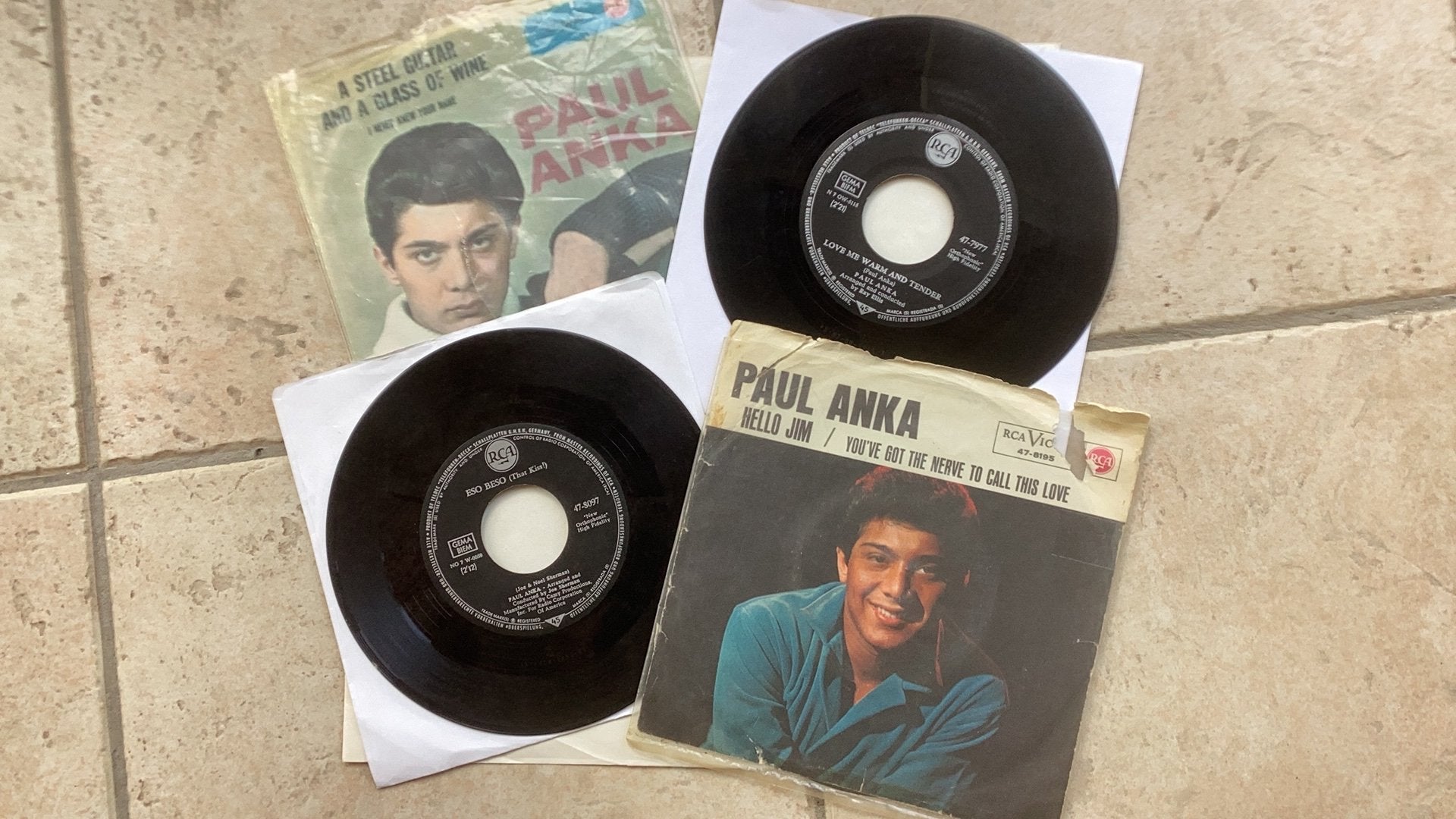 Singles Paul Anka, Ophalen of Verzenden, Gebruikt, 7 inch, Pop