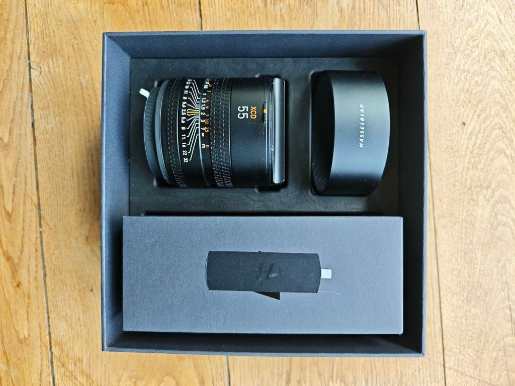Hasselblad 55mm F2,5, Audio, Tv en Foto, Fotocamera's Analoog, Ophalen, Zo goed als nieuw, Spiegelreflex, Overige Merken