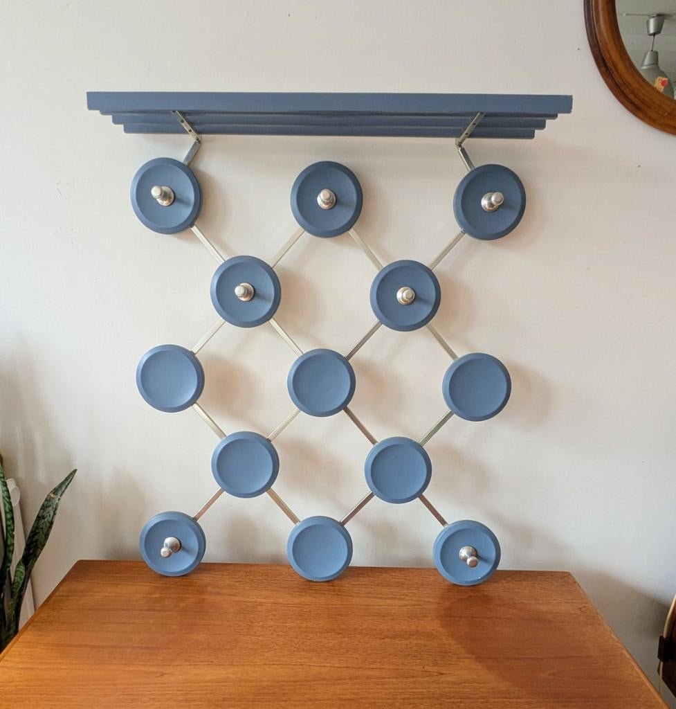 Vintage scandinavische kapstok, ., Zo goed als nieuw, ., Minder dan 100 cm