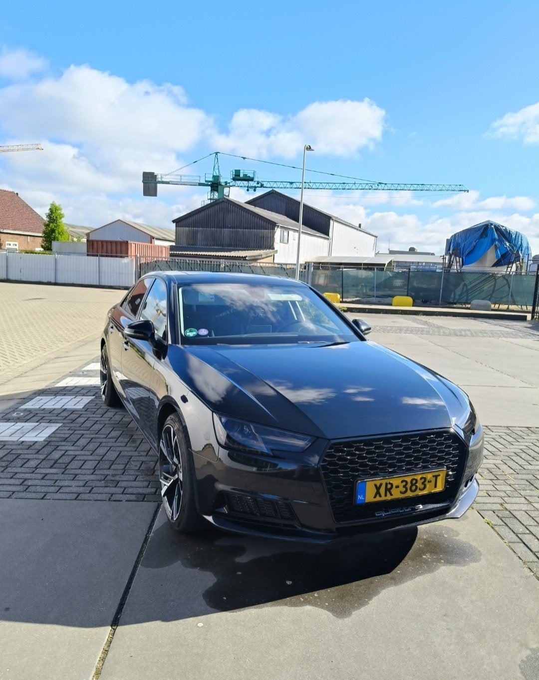 Audi A4 2.0 tfsi Quattro sedan 252pk, Auto's, Zwart, 1984 cc, A4, Zwart